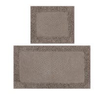 Набор ковриков для ванной L'Essentiel Macaroni Beige Piante Beige фото №2 — интернет-магазин Desire.md