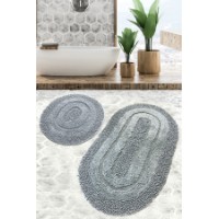 Set de covorașe de baie L'Essentiel Macoroni Grey