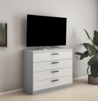Comodă Bafimob KY-120(4) Grey/Light Grey