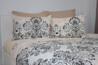 Set cuvertura+2 fete de perna Relaxe Home Elegant Cotton 3pcs Turkish imaginea #4 — magazin online Desire.md