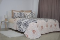 Set cuvertura+2 fete de perna Relaxe Home Elegant Cotton 3pcs Turkish imaginea #2 — magazin online Desire.md