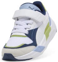 Adidași pentru copii Puma Trinity 2 Ac+ Ps Puma White/Persian Blue/Wild Fern, s.34 imaginea #5 — magazin online Desire.md