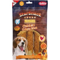 Snackuri pentru câini Nobby StarSnack BBQ Chicken Crispy Stick 113g