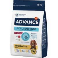 Hrană uscată pentru câini Advance Sensitive Medium/Maxi Lamb & Rice 3kg