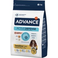 Hrană uscată pentru câini Advance Sensitive Medium/Maxi Salmon & Rice 3kg