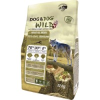 Hrană uscată pentru câini Gheda Dog&Dog Wild Regional Grassland 12kg