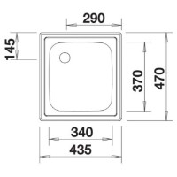 Кухонная мойка Blanco Blancotop EE 4x4 (501065) фото №2 — интернет-магазин Desire.md