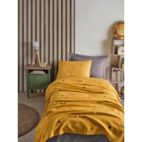 Lenjerie de pat L'Essentiel Dide Yellow Single