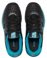 Кроссовки детские Head Revolt Pro 3.5 Junior 37 Black/Capri Blue фото №3 — интернет-магазин Desire.md