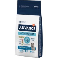 Hrană uscată pentru pisici Advance Sterilized Adult Turkey 15kg