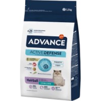 Hrană uscată pentru pisici Advance Sterilized Hairball Adult 1.5kg