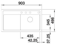 Chiuvetă de bucătărie Blanco Zenar 5S-FM (523876) imaginea #2 — magazin online Desire.md