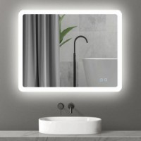 Oglindă baie Bayro Gama 700x800 Led Touch (124183)