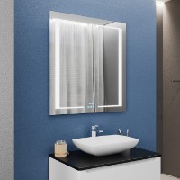 Oglindă baie Bayro Sirius 700x800 LED 3C (126634) imaginea #2 — magazin online Desire.md