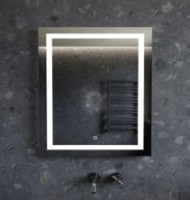 Oglindă baie Dubiel Vitrum Focus 80x80 Led (13811)