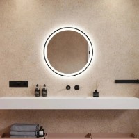 Oglindă baie Dubiel Vitrum Holiday Black 90 Led (11488) imaginea #3 — magazin online Desire.md