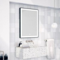 Oglindă baie Dubiel Vitrum Logan Black 60x80 Led (10523) imaginea #7 — magazin online Desire.md