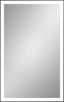 Oglindă baie Dubiel Vitrum Logan Black 75x120 Led (08784)