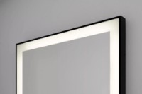 Oglindă baie Dubiel Vitrum Logan Black 80x100 Led (09570) imaginea #3 — magazin online Desire.md