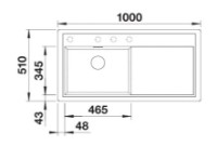 Chiuvetă de bucătărie Blanco Zenar XL 6S (526059) imaginea #2 — magazin online Desire.md