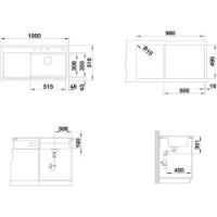 Chiuvetă de bucătărie Blanco Zenar XL 6S (524052) imaginea #2 — magazin online Desire.md