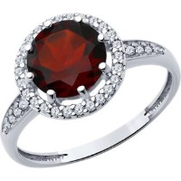 Кольцо SOLOVOV JEWELRY 94-310-02052-2 s.17,5 2,38g