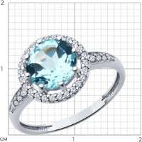 Inel SOLOVOV JEWELRY 94-310-02052-1 s.17 2,43g imaginea #2 — magazin online Desire.md
