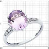 Кольцо SOLOVOV JEWELRY 94-310-02054-3 s.19,5 2,02g фото №3 — интернет-магазин Desire.md