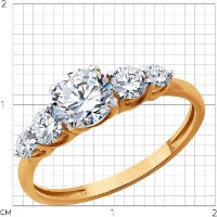 Inel SOLOVOV JEWELRY 019479 s.16,5 2,09g imaginea #4 — magazin online Desire.md