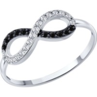 Кольцо SOLOVOV JEWELRY 019697-3 s.17,5 1,08g