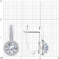 Cercei SOLOVOV JEWELRY 0200256-3 2,75g imaginea #4 — magazin online Desire.md