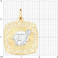 Pandantiv SOLOVOV JEWELRY 031634 1,26g imaginea #4 — magazin online Desire.md
