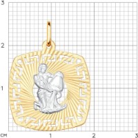 Pandantiv SOLOVOV JEWELRY 031644 1,21g imaginea #2 — magazin online Desire.md