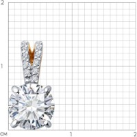 Подвеска SOLOVOV JEWELRY 036627 1,29g фото №3 — интернет-магазин Desire.md