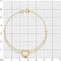 Браслет SOLOVOV JEWELRY 051554 s.18 1,33g фото №4 — интернет-магазин Desire.md