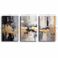 Set de 3 tablouri Wallity 3P4570GSC-009 imaginea #4 — magazin online Desire.md