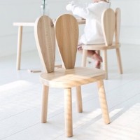 Scaun pentru copii Hanah Home Bunny Chair Brown