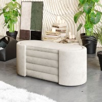Bancheta Hanah Home Rosa Boxed Cream imaginea #3 — magazin online Desire.md