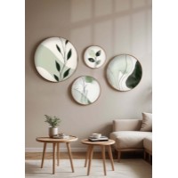 Set de 4 picturi Wallity Huhu297