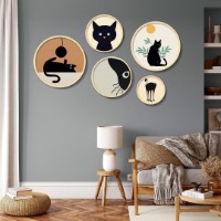 Set de 5 picturi Wallity Yats-07 imaginea #2 — magazin online Desire.md