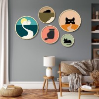 Set de 5 picturi Wallity Yats-13 imaginea #2 — magazin online Desire.md