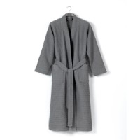 Halat de baie Halat L'Essentiel Mia Waffle Dark Grey, s.M imaginea #2 — magazin online Desire.md
