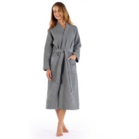 Halat de baie Halat L'Essentiel Mia Waffle Dark Grey, s.S