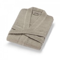 Halat de baie Halat L'Essentiel Mia Waffle Warm Grey, s.L imaginea #2 — magazin online Desire.md