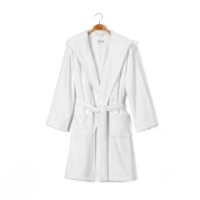 Halat de baie Halat L'Essentiel Chicago Hooded White, s.L/XL
