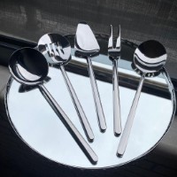Set tacâmuri Hermia Allegra Silver
