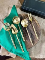 Set tacâmuri Hermia Allegra Gold imaginea #2 — magazin online Desire.md