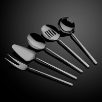 Set tacâmuri Hermia Allegra Titanium Black