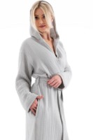 Банный халат Халат L'Essentiel Muslin Grey, s.L/XL фото №3 — интернет-магазин Desire.md