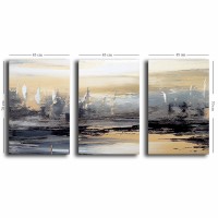 Set de 3 tablouri Wallity 3P4570GSC-004 imaginea #4 — magazin online Desire.md